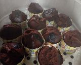 Foto langkah ke 4 dari resep Muffin Coklat Kukus.
