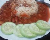 A picture of step 6 of Jeera Onion Rice.