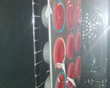 A picture of step 6 of Red velvet cupcakes.