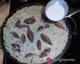 Φωτογραφία βήματος 19 της συνταγής Risotto με αχιβάδες και “αλάτι κύμινου και prosciutto"