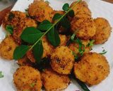 A picture of step 4 of Semolina and Yogurt Podi Idli.