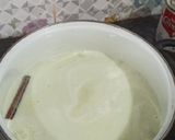 Foto langkah ke 3 dari resep Puding Roti Pandan (agar-agar).