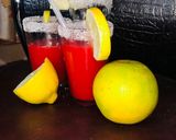 A picture of step 7 of Melonade🍉🍋.