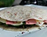 Foto del paso 2 de la receta: WRAPS Frutos🍓🍒Rojos con Espinaca...!