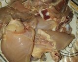 A picture of step 1 of Chicken creamy Qorma.