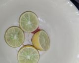 A picture of step 2 of Shikanjabeen sharbat.