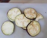 A picture of step 8 of Fry eggplant(baingan) curry.
