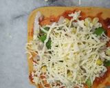 A picture of step 10 of Pani puri pizza paratha.