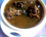 A picture of step 3 of White Rice and Pepper Soup.
