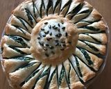 Foto del passaggio 6 della ricetta Sfoglia girasole ricotta e spinaci