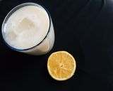 A picture of step 5 of Orange milkshake.