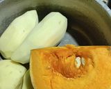 Foto del paso 4 de la receta: Churrasquitos de Paleta a la Criolla con Puré de Calabaza y Papa