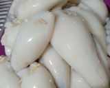 Foto langkah ke 2 dari resep Cumi isi masak butho ijo..😂😂.