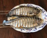 A picture of step 2 of 375. California Farm Caviar Stuffed Smoked Trout.