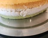 A picture of step 6 of Heart Shaped 3 Layers Tricolor Dhokla Savory Cake - 80th Independence Day Special.