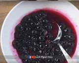 รูปขั้นตอนการทำที่ 8 ของ สูตรบลูเบอร์รี่ชีสเค้ก น่ารัก ไม่ง้อเตาอบ / No bake Layer Blueberry Cheesecake