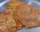 A picture of step 3 of Bottle guard pancake.[leftover vegetable].
