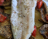 Foto del paso 3 de la receta: Merluza al horno con papas y batatas 🐟