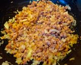 A picture of step 2 of Traditional Bolognese.