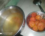 A picture of step 1 of Tomato chutney.