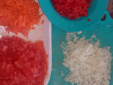 Salsa de pollo con fideos caseros