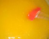 A picture of step 1 of Mango squash 🍹🥂.