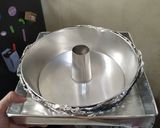 Foto langkah ke 6 dari resep Chiffon Cake Lembut with Au Bain Marie Technique.