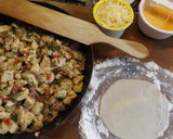Foto del paso 1 de la receta: Empanadillas horneadas de pechuga de pavo