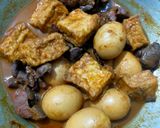 Foto langkah ke 5 dari resep Semur Campur (Tahu, Telor, Hati Ampela).