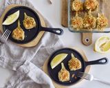 Foto del paso 1 de la receta Alcachofas gratinadas con almendras y queso