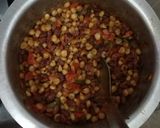 A picture of step 3 of Githeri/mixed corn and red beans.
