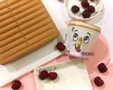 Foto langkah ke 10 dari resep Taro Ogura Cake.