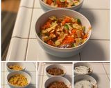 A picture of step 6 of Veg Burrito bowl.