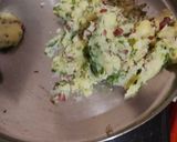 A picture of step 2 of Falahari cutlet.