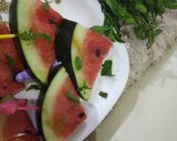 A picture of step 2 of Watermelon Chopsticks.