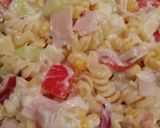 Tésztasaláta recept fázis 3 fotója