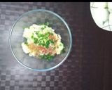 A picture of step 1 of Egg chop.