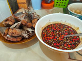 Ikan Goreng Siram Kuah Kecap Pedas