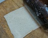 Foto langkah ke 3 dari resep Roti Gulung Cheese / French Toast Cream Cheese.