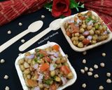 A picture of step 3 of Chole Chat.