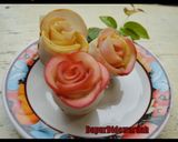 Foto langkah ke 7 dari resep Rose Apple Roll Tanpa Oven.