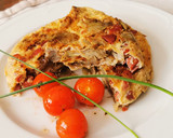 Foto del paso 5 de la receta: Tortilla de Alcachofas con Jamón Ibérico
