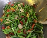 Foto langkah ke 3 dari resep Tumis Kacang Panjang Tahu Tempe.