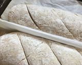 A picture of step 10 of Quick-to-Make No Knead French Style Bread with Oat & Lentil Flour.