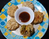 A picture of step 5 of Pasta Momos.