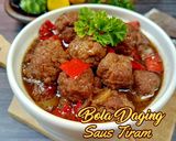 Foto langkah ke 9 dari resep 967. Bola Daging Saus Tiram, Bumbu Minimalis Rasa Maksimalis 😋.