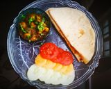 A picture of step 7 of Palak Chole.
