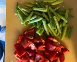 A picture of step 2 of Chicken & Veg Chow Mein.