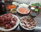 Foto del paso 1 de la receta: Guiso Patrio con porotos y carnes...directo al paladar!