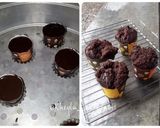 Foto langkah ke 3 dari resep Eggless Cup Cake Coklat Lembut.